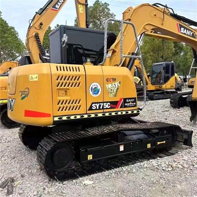 بیل مکانیکی Sany Sy75c دست دوم